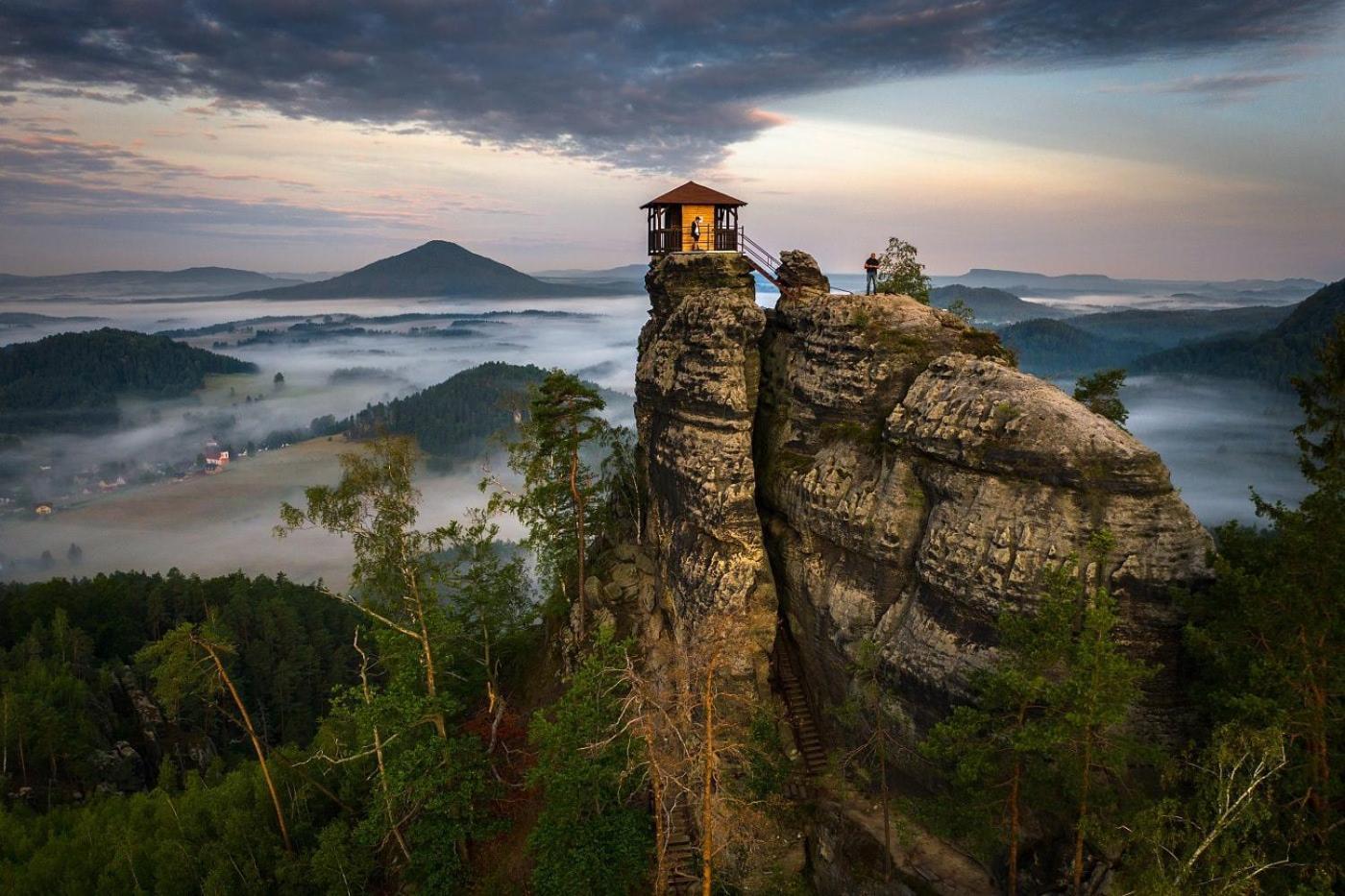 Chalupa U Slunce - Jetrichovice ภายนอก รูปภาพ
